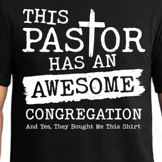 Funny This Pastor Has An Awesome Congregation Pajama Set