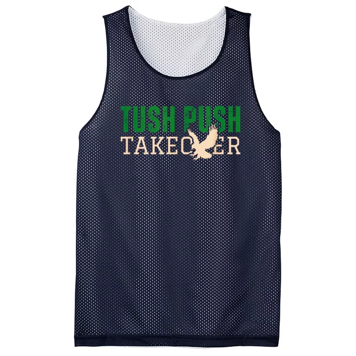 Funny Tush Push Sayings Fans Mesh Reversible Basketball Jersey Tank