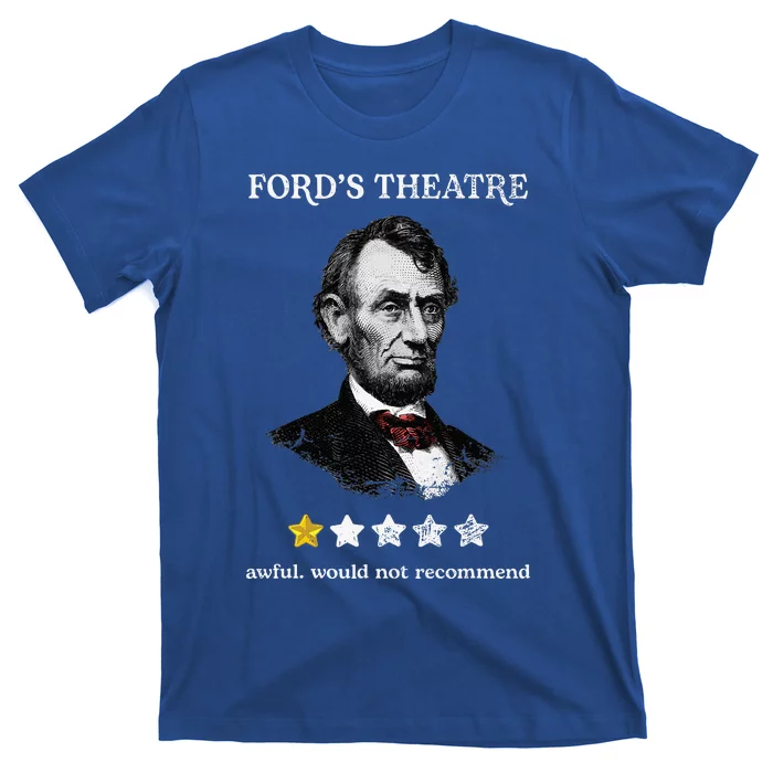 FordS Theater Presidential History Abe Lincoln T-Shirt