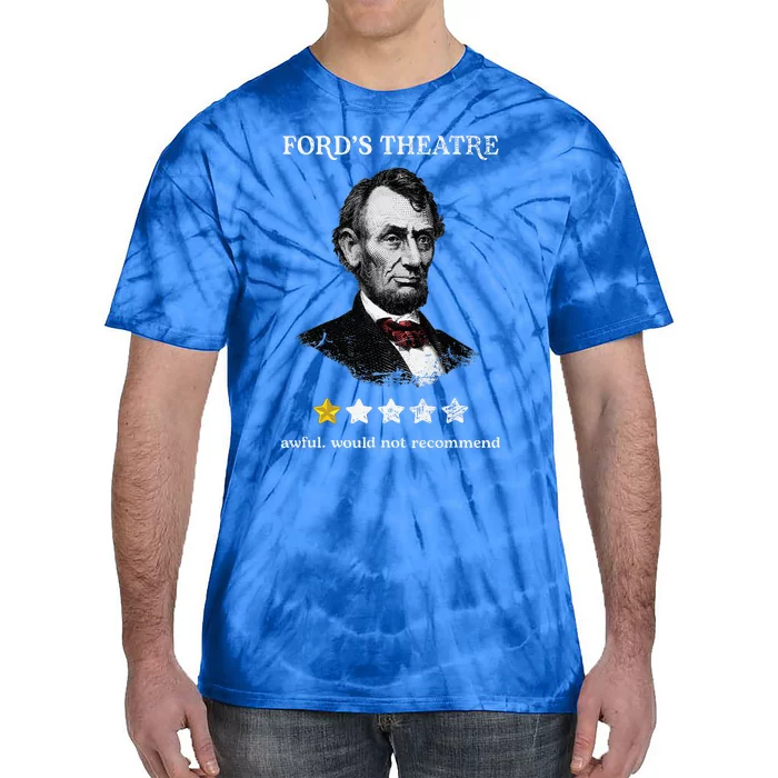 FordS Theater Presidential History Abe Lincoln Tie-Dye T-Shirt