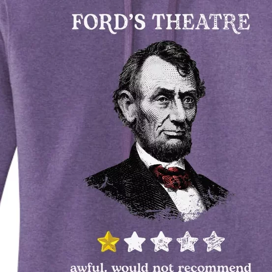 FordS Theater Presidential History Abe Lincoln Women's Pullover Hoodie