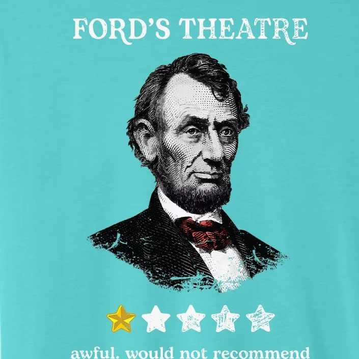 FordS Theater Presidential History Abe Lincoln ChromaSoft Performance T-Shirt