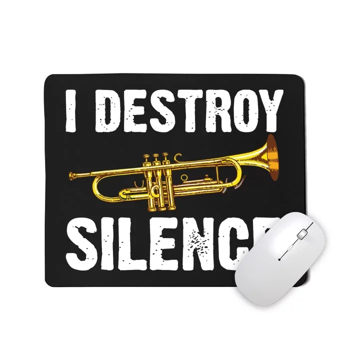 Funny Trumpet Player Art For Men Women Trumpeter Orchestra Mousepad