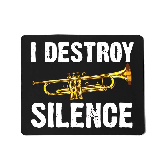 Funny Trumpet Player Art For Men Women Trumpeter Orchestra Mousepad