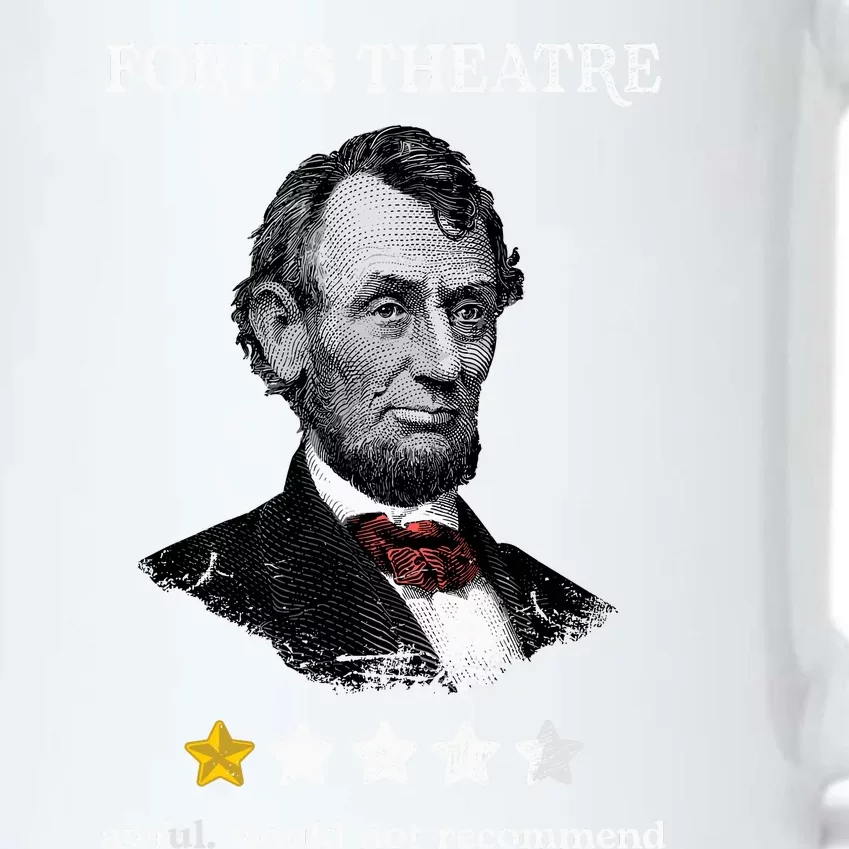 Fords Theater Presidential History Abe Lincoln Funny Black Color Changing Mug