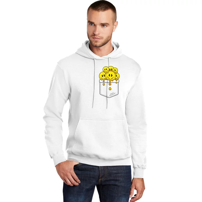 Funny Trippy Pocket Full Of Smiles Hoodie