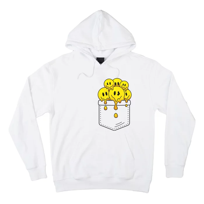 Funny Trippy Pocket Full Of Smiles Hoodie