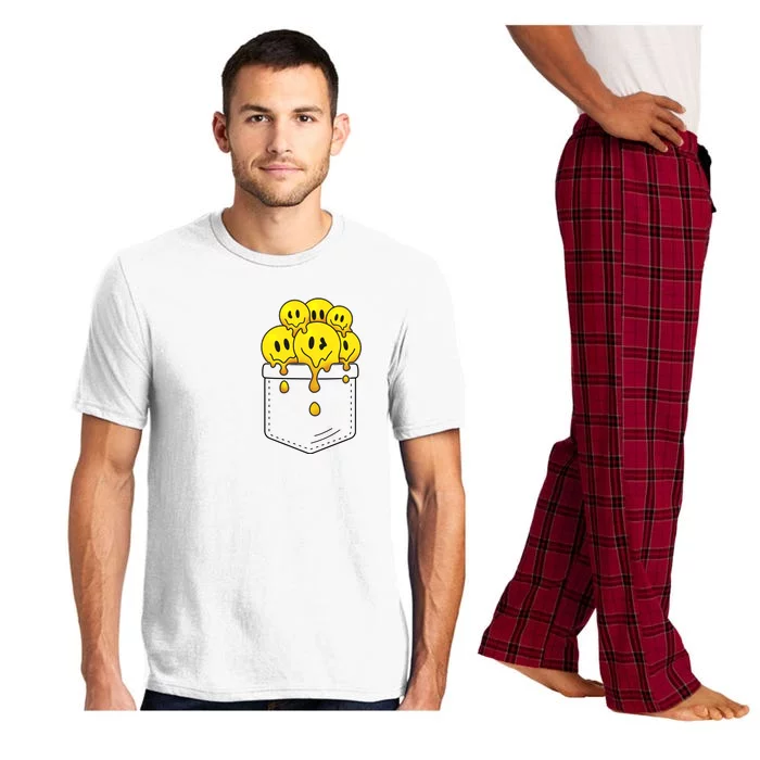 Funny Trippy Pocket Full Of Smiles Pajama Set