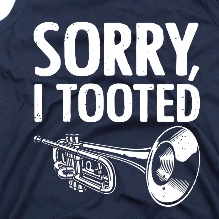 Funny Trumpet Player Design For Men Women Trumpet Trumpeter Tank Top