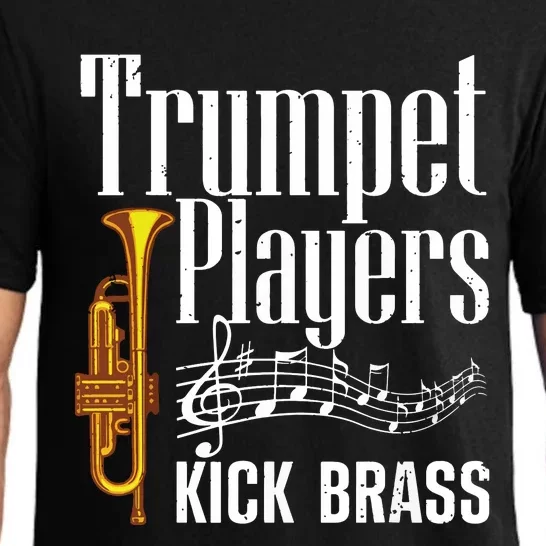 Funny Trumpet Player For Men Women Trumpet Brass Instrument Pajama Set