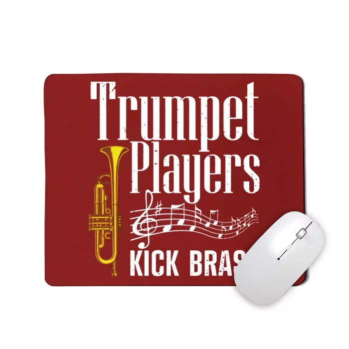 Funny Trumpet Player For Men Women Trumpet Brass Instrument Mousepad