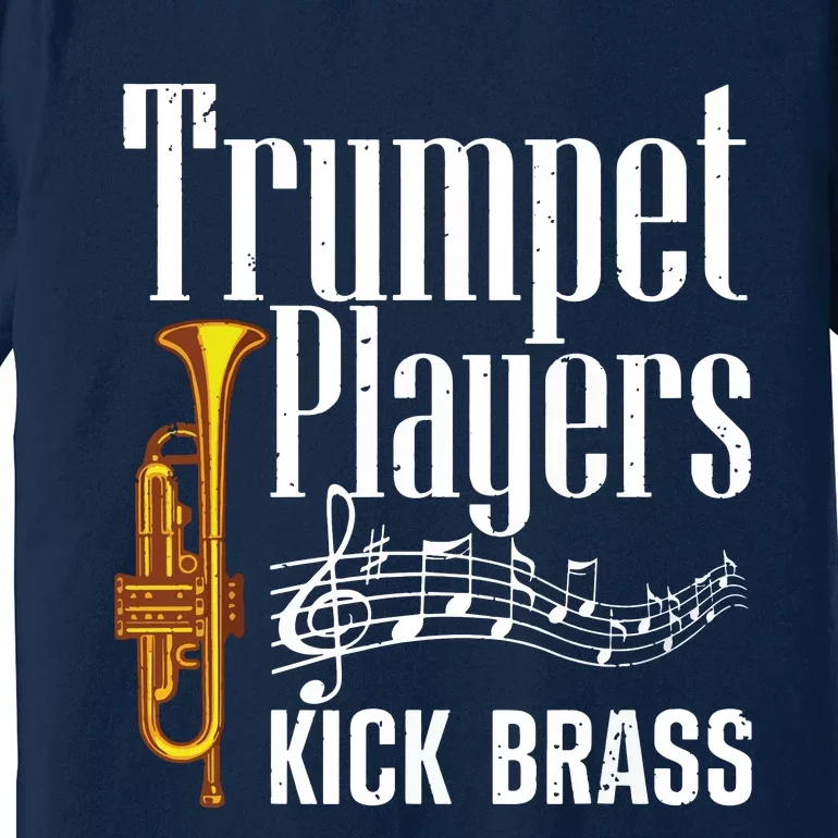 Funny Trumpet Player For Men Women Trumpet Brass Instrument Premium T-Shirt