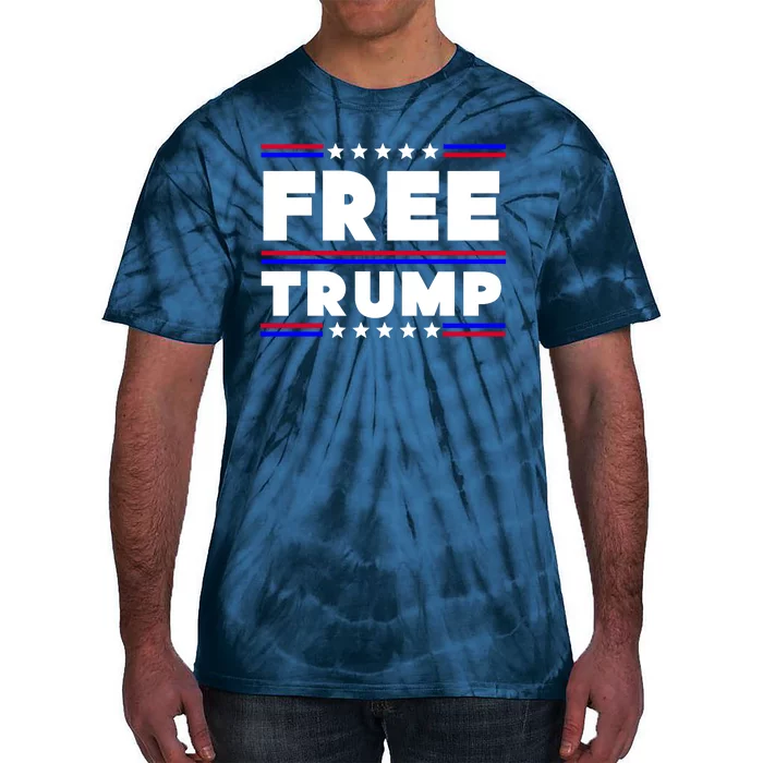 Free Trump Pro Donald Trump Election Tie-Dye T-Shirt