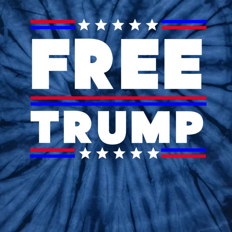 Free Trump Pro Donald Trump Election Tie-Dye T-Shirt