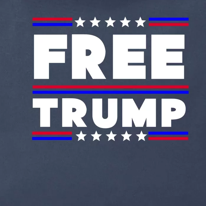 Free Trump Pro Donald Trump Election Zip Tote Bag