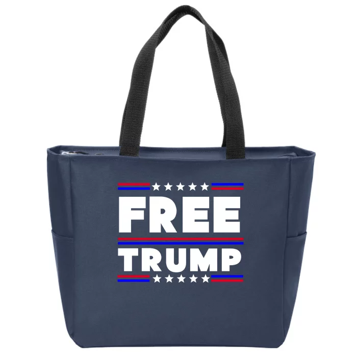 Free Trump Pro Donald Trump Election Zip Tote Bag