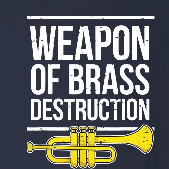 Funny Trumpet Player Marching Band Trumpeter Brass Player Toddler Long Sleeve Shirt