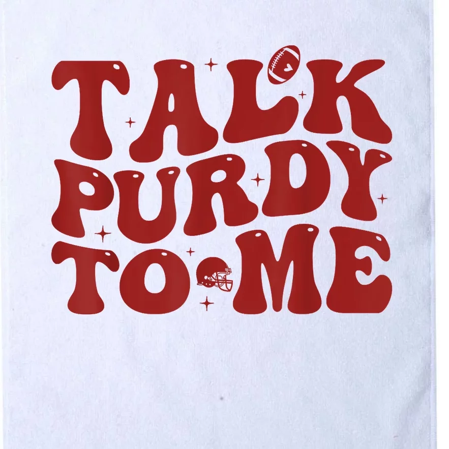 Funny Talk Purdy To Me Feeling Purdy Good Meme Platinum Collection Golf Towel