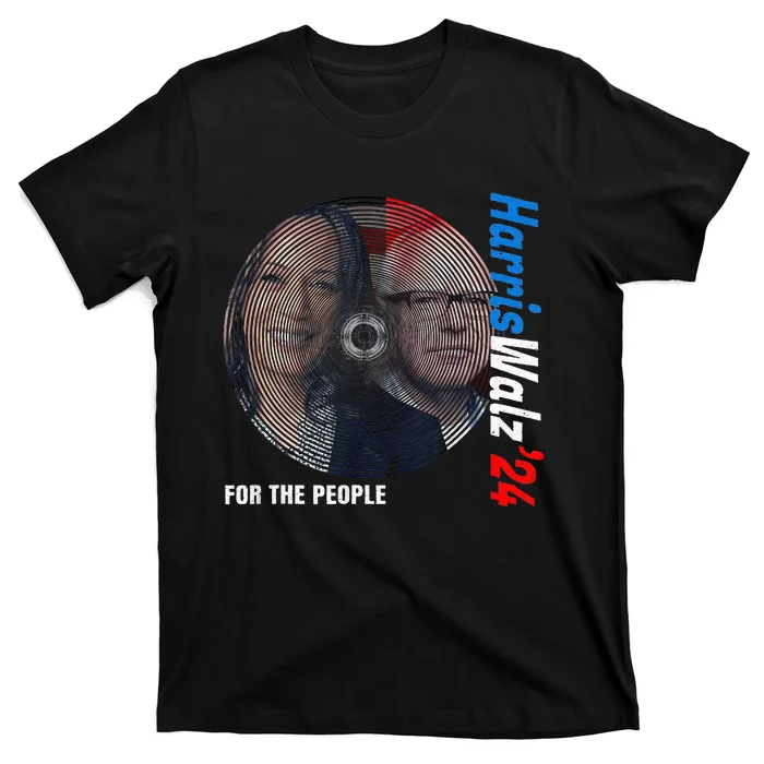 For The People Kamala Harris Tim Waltz 2024 T-Shirt