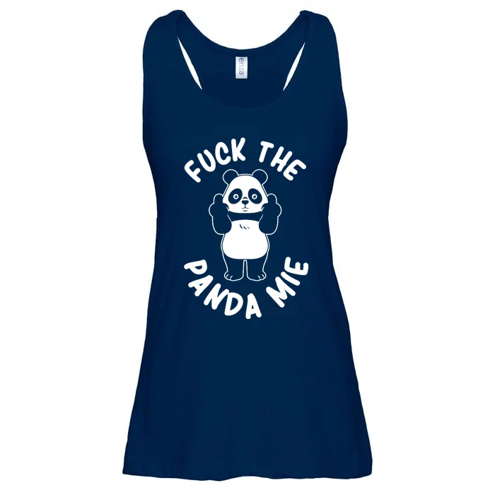 Fuck The Panda Mie Pandemi Ladies Essential Flowy Tank