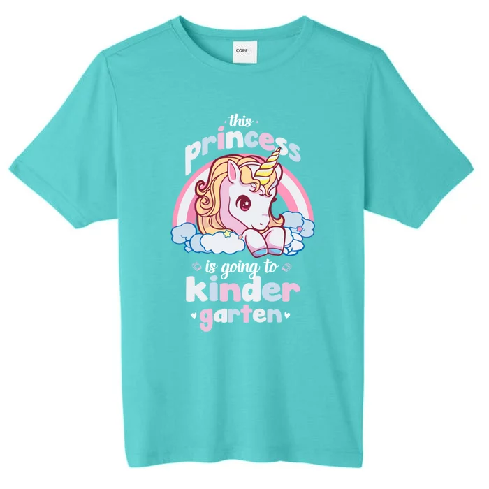 Funny This Princess Is Going To Kindergarten Back To School Gift ChromaSoft Performance T-Shirt