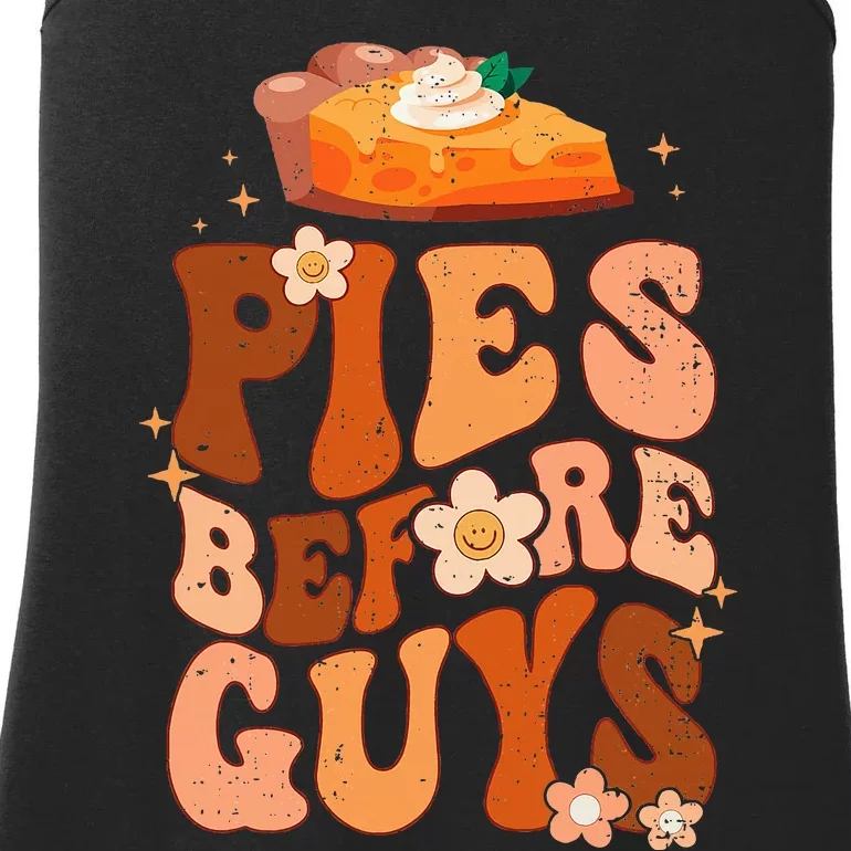 Funny Thanksgiving Pies Before Guys For And Girls Ladies Essential Tank