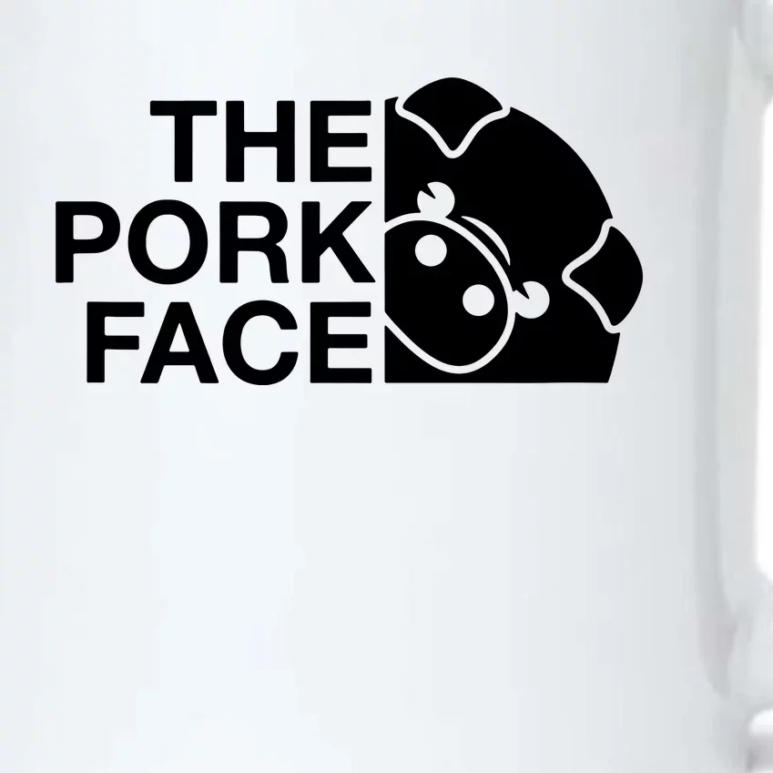 Funny The Pork Face Joke Parody Black Color Changing Mug