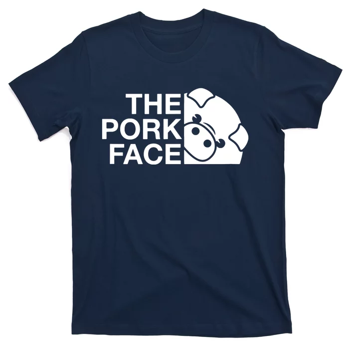 Funny The Pork Face Joke Parody T-Shirt