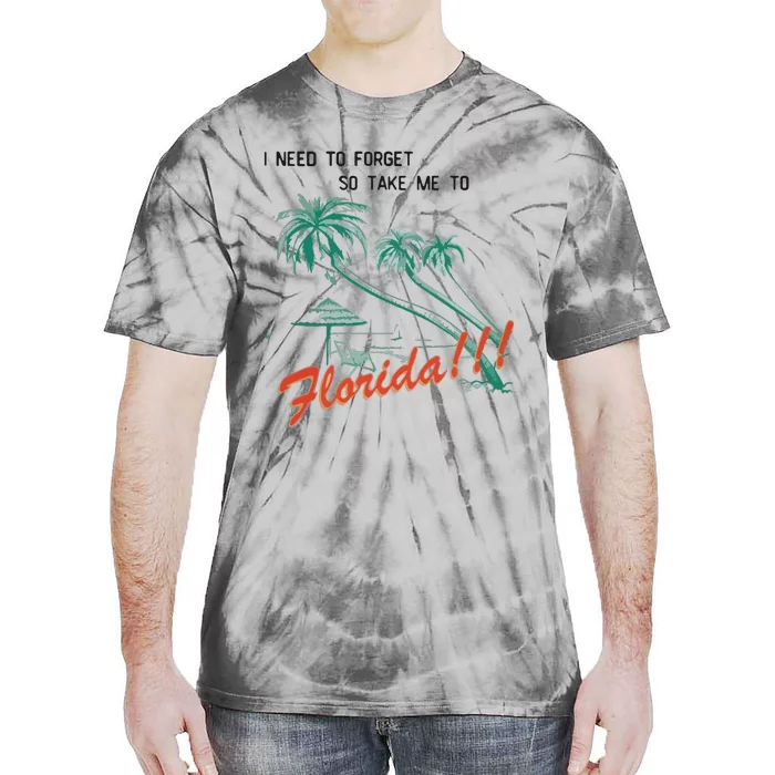 Florida!!! Tortured Poets Tie-Dye T-Shirt