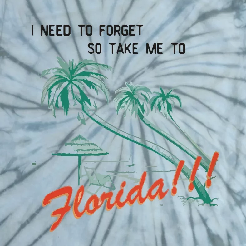 Florida!!! Tortured Poets Tie-Dye T-Shirt