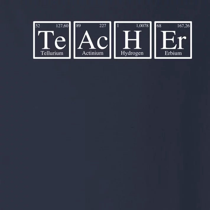 Funny Teacher Periodic Table Toddler Long Sleeve Shirt