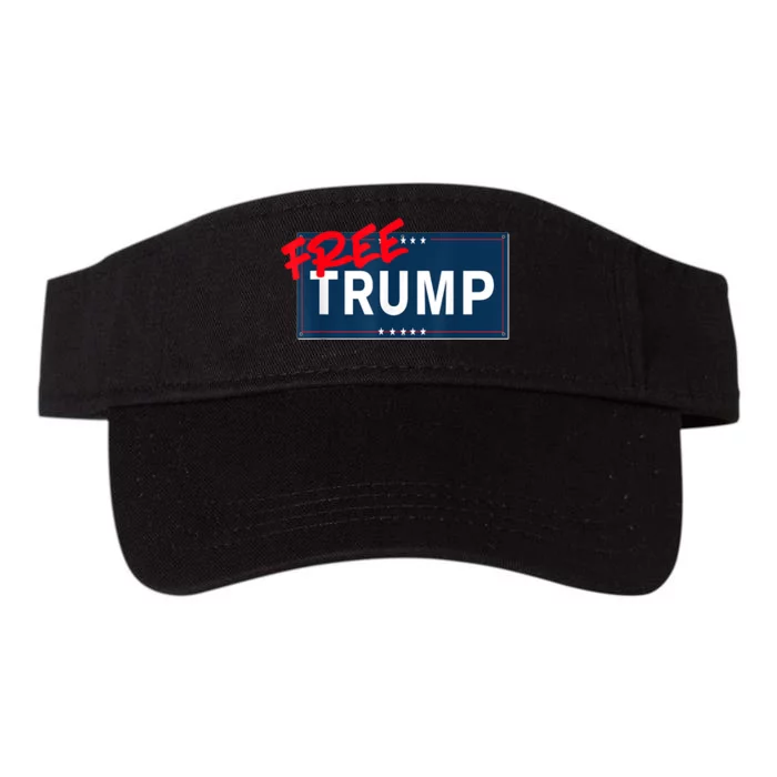 Free Trump Protest Political Support Election Activist Valucap Bio-Washed Visor