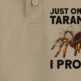 Funny Tarantula Pet Holder Just One More Tarantula I Promise Dry Zone Grid Performance Polo