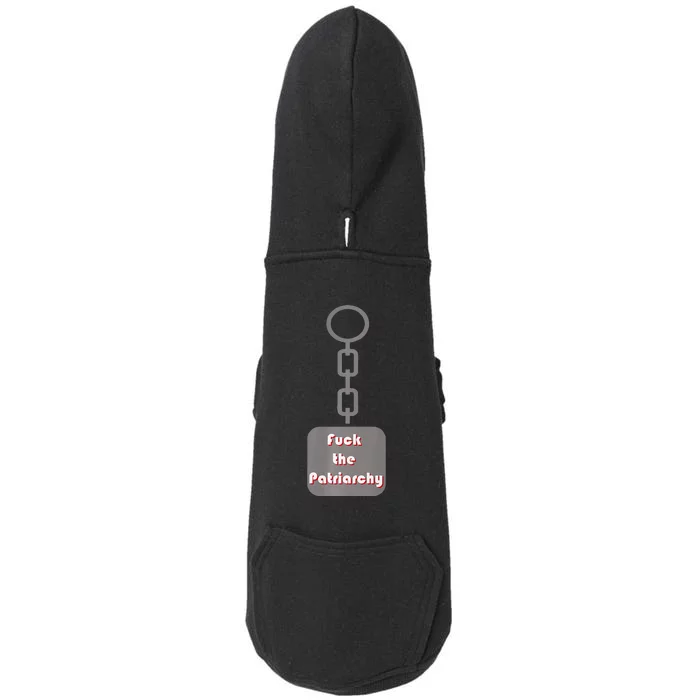 Fuck The Patriarchy Key Chain Doggie 3-End Fleece Hoodie