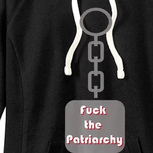 Fuck The Patriarchy Key Chain Women's Fleece Hoodie