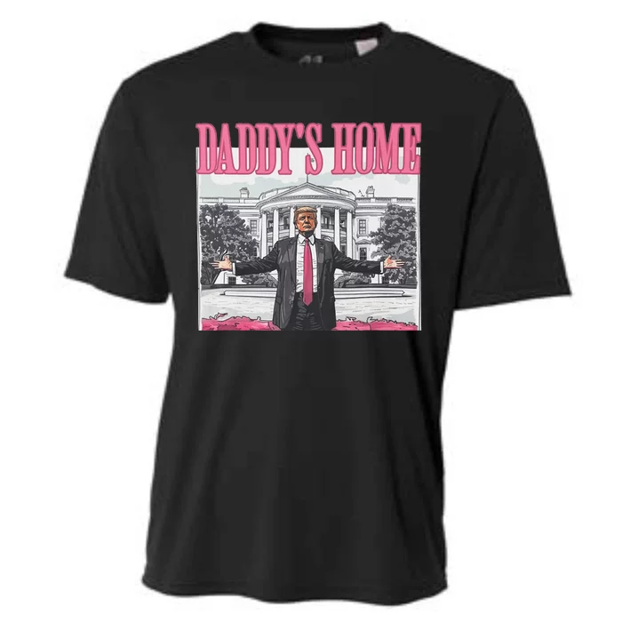 Funny Trump Pink Daddys Home Trump 2024 Cooling Performance Crew T-Shirt