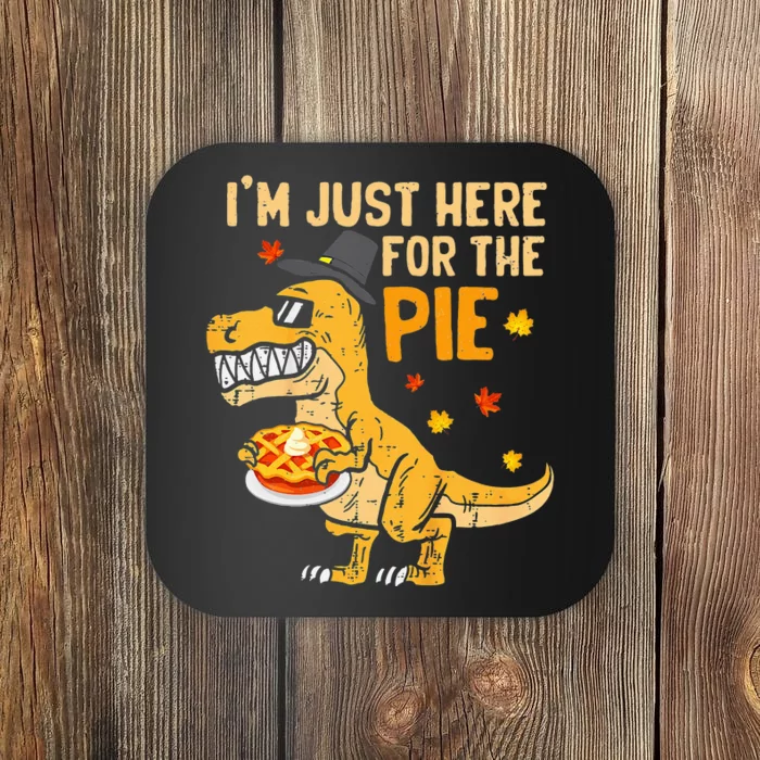 Funny Thanksgiving Pumpkin Pie Lover Gift Coaster