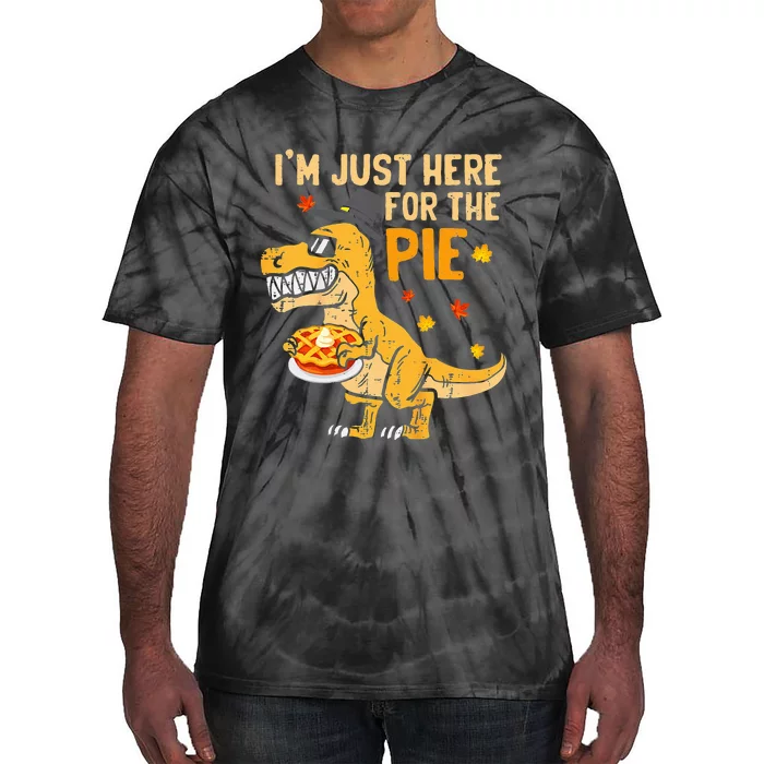 Funny Thanksgiving Pumpkin Pie Lover Gift Tie-Dye T-Shirt