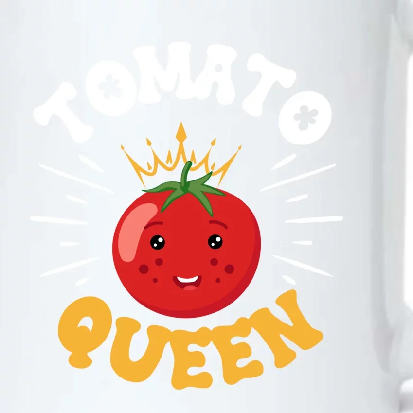 Funny Tomato Queen Fruit Vegetable Mother's Day Gardener Great Gift Black Color Changing Mug