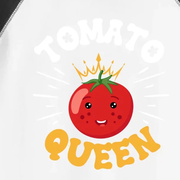 Funny Tomato Queen Fruit Vegetable Mother's Day Gardener Great Gift Toddler Fine Jersey T-Shirt