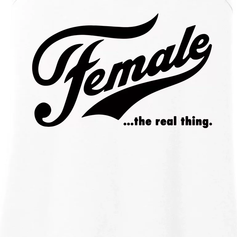 Female The Real Thing Ladies Essential Tank