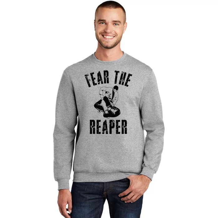 Fear The Reaper Jiu Jitsu Leglocker Bjj Tall Sweatshirt