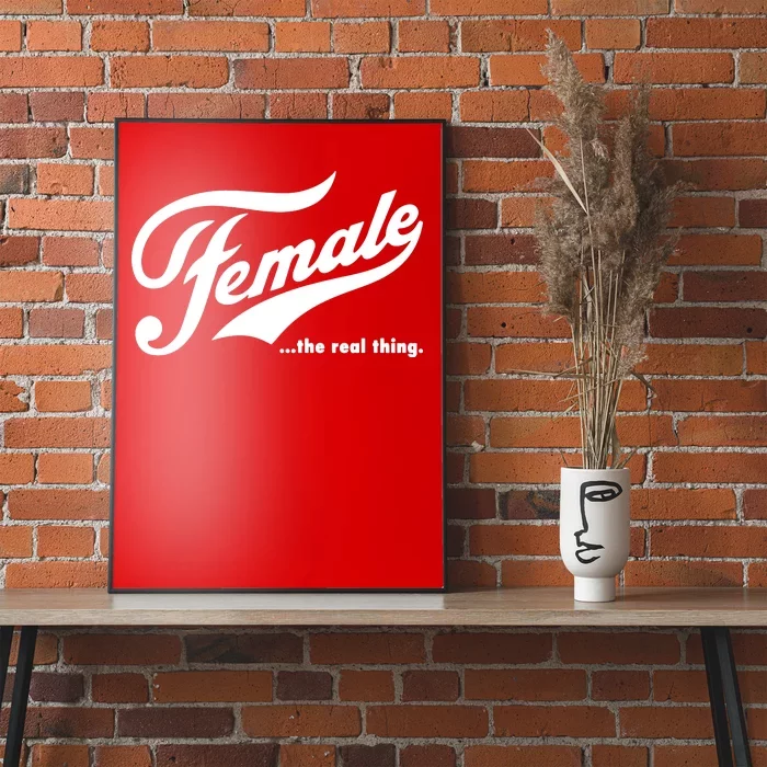 Female The Real Thing Poster