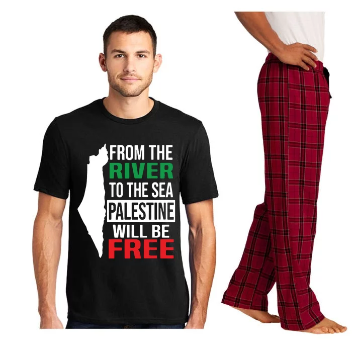 From The River To The Sea Palestine Will Be Free Pajama Set