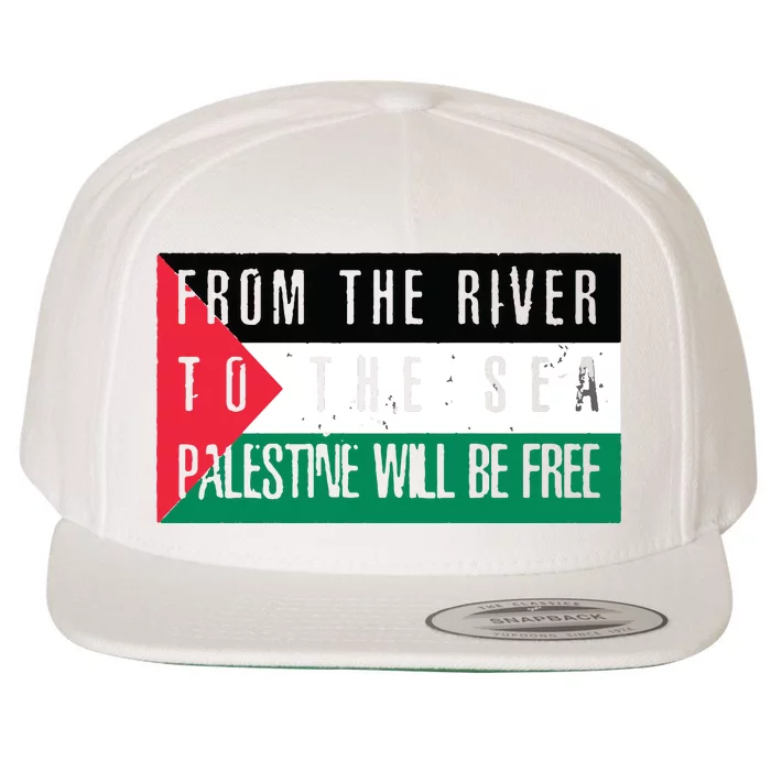 From The River To The Sea Palestine Will Be Free Wool Snapback Cap