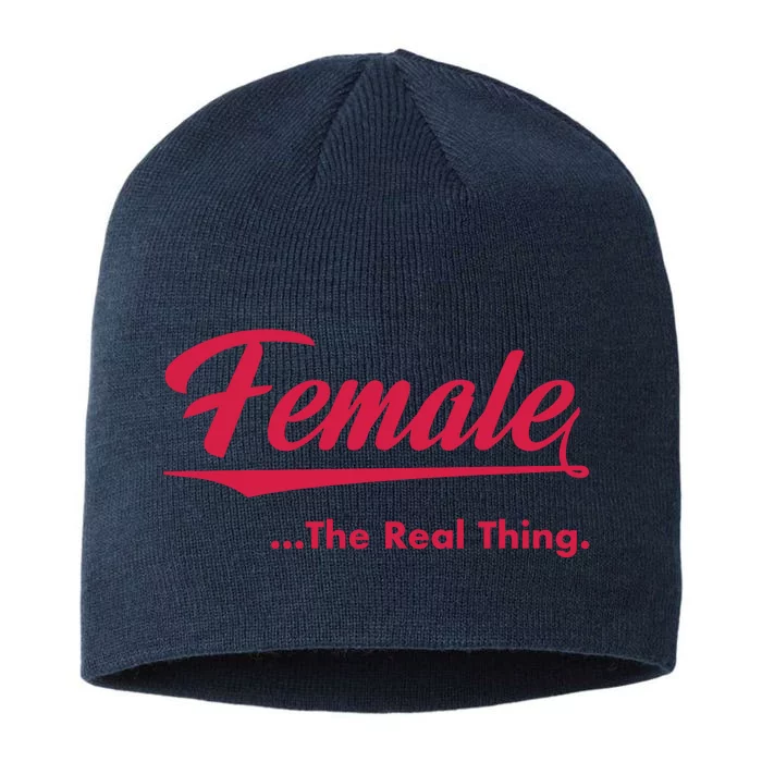 Female The Real Thing 8 1/2in Sustainable Knit Beanie