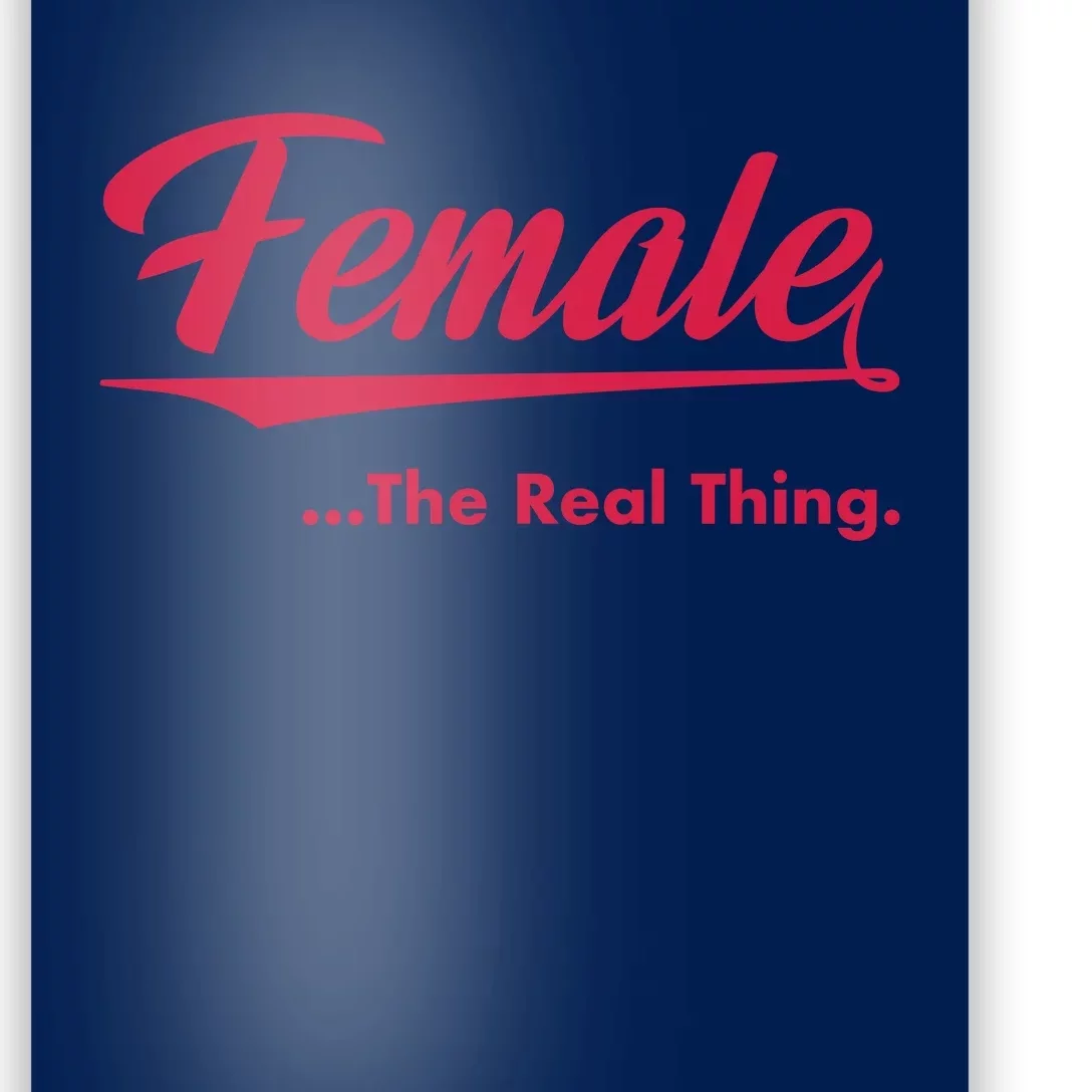 Female The Real Thing Poster