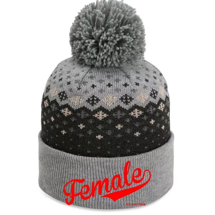 Female The Real Thing The Baniff Cuffed Pom Beanie