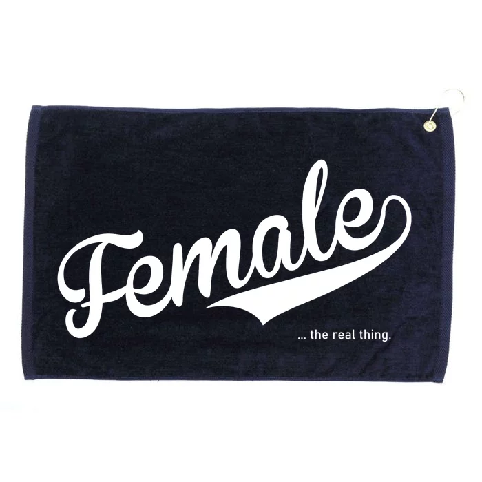 Female The Real Thing Grommeted Golf Towel