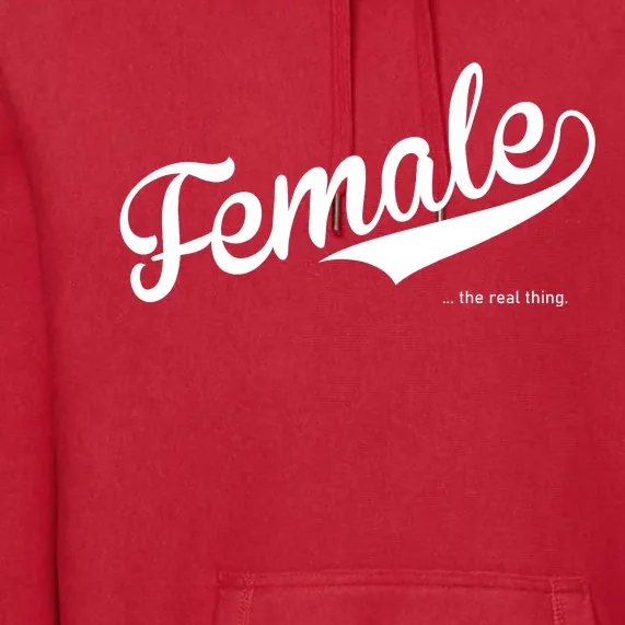 Female The Real Thing Premium Hoodie